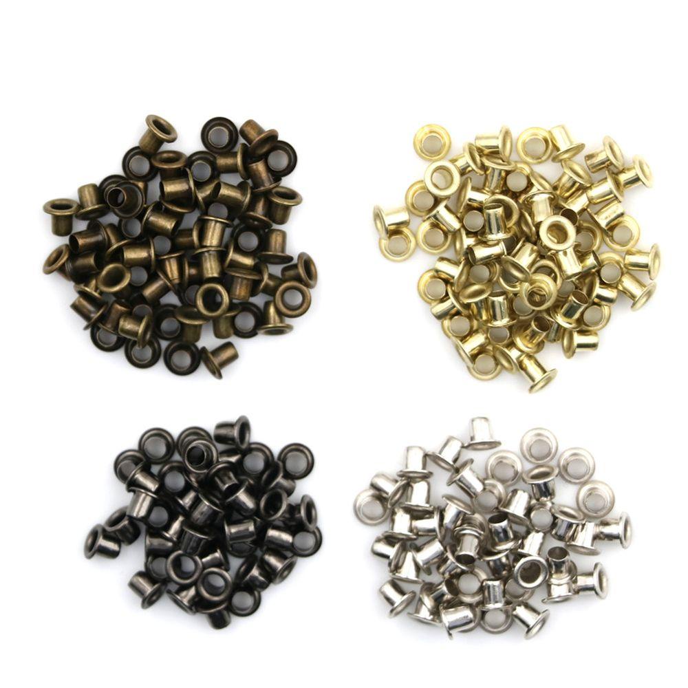 Set 50 Nút Thắt Dây Giày Dép / Búp Bê Diy 1.5 / 2.0 / 2.5MM