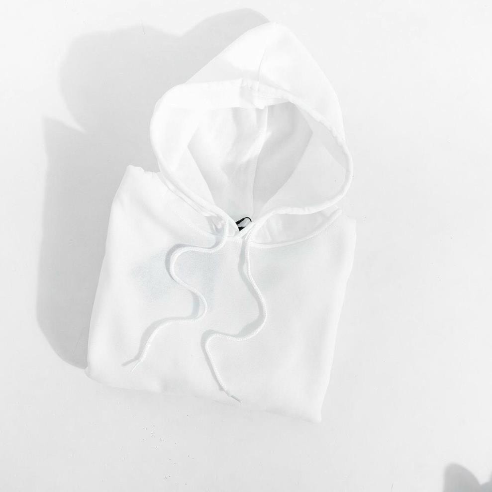 Áo Hoodie unisex nam nữ đôi cặp form rộng trơn trắng đen có mũ đẹp chất nỉ phong cách trẻ trung Hàn Quốc | BigBuy360 - bigbuy360.vn