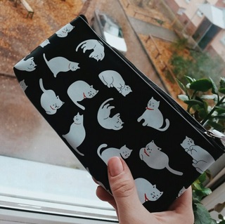 HB08. Túi đựng bút mèo cute