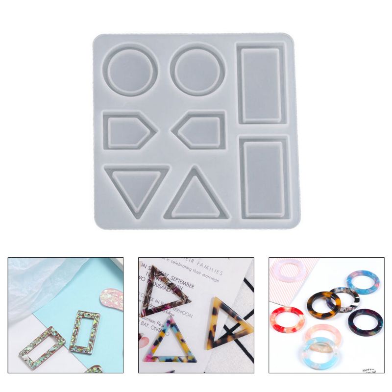 Khuôn Silicone Làm Mặt Trang Sức Thủ Công