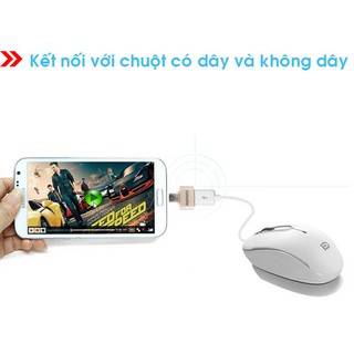 Đầu USB OTG - Micro USB REMAX RA-OTG (BM-00670)