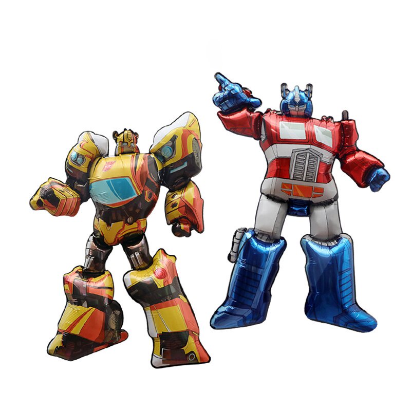Bong Bóng Hình Transformers 3D Trang Trí Tiệc Sinh Nhật Cho Bé