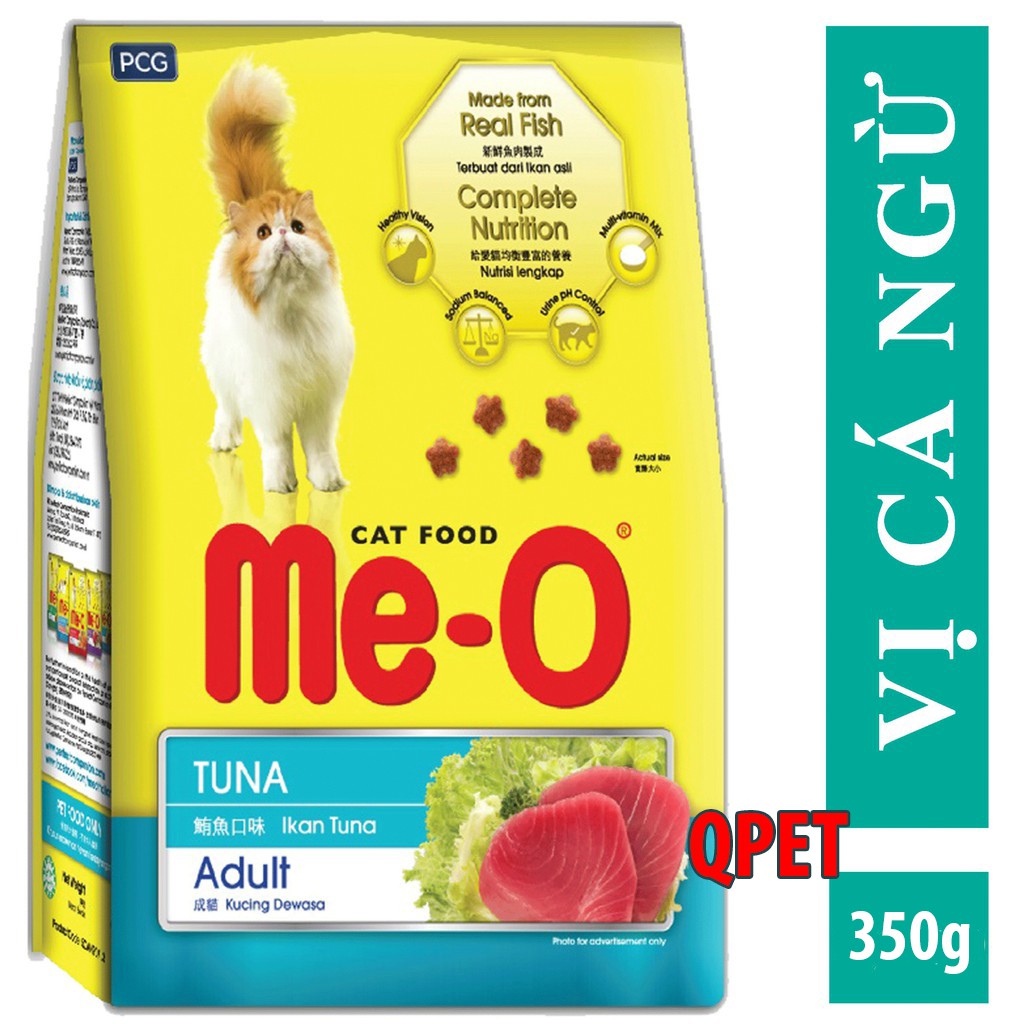 Thức ăn cho mèo lớn me-o cá ngừ 350g