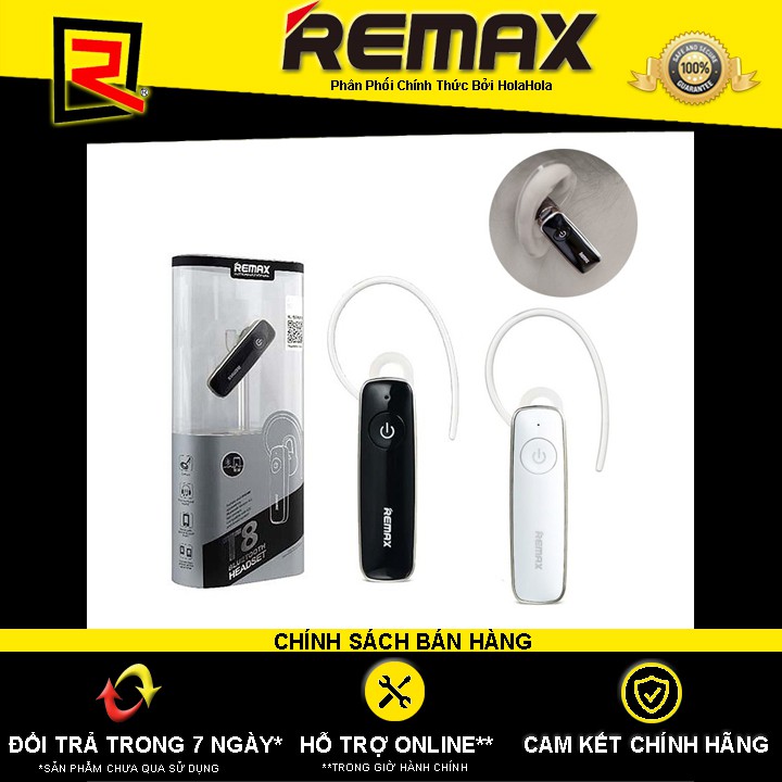 Tai nghe Bluetooth 1 bên Remax T8