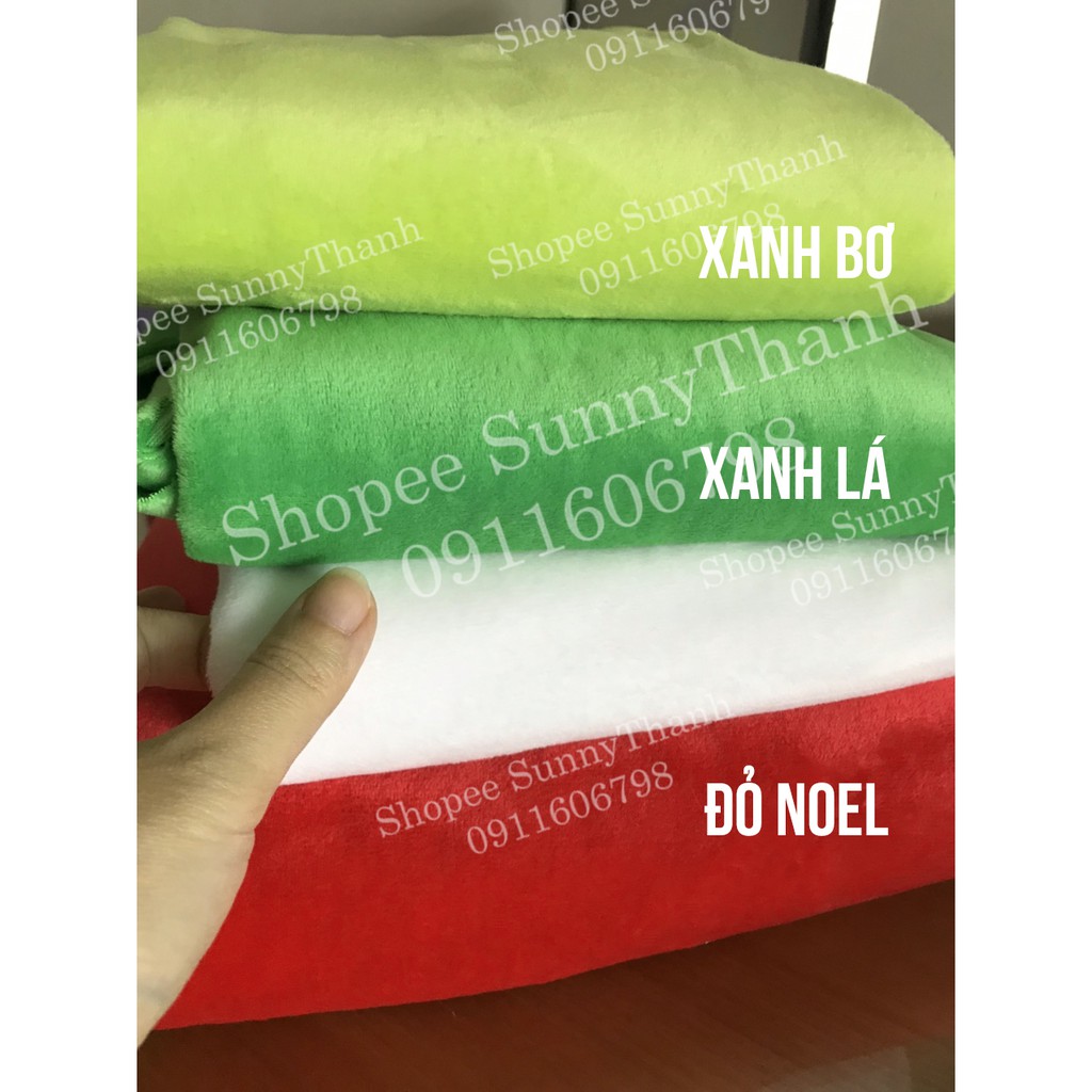 [SALE giá tốt] 2mx1m55 vải lông nhung 59k