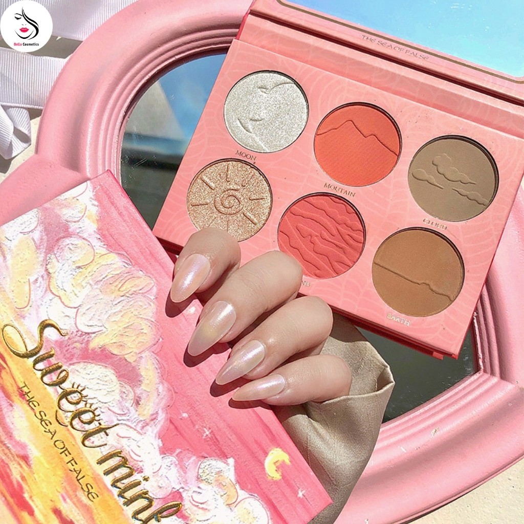 Phấn Má Hồng Sweet Mint 6 Ô Kèm Nhũ Và Tạo Khối Chính Hãng | BigBuy360 - bigbuy360.vn