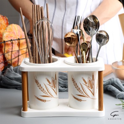 Ống đựng đũa 2 ống