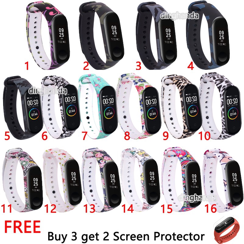 Nút gài thay thế họa tiết Avengers đẹp mắt cho dây đồng hồ Xiaomi Mi Band 3 / 4