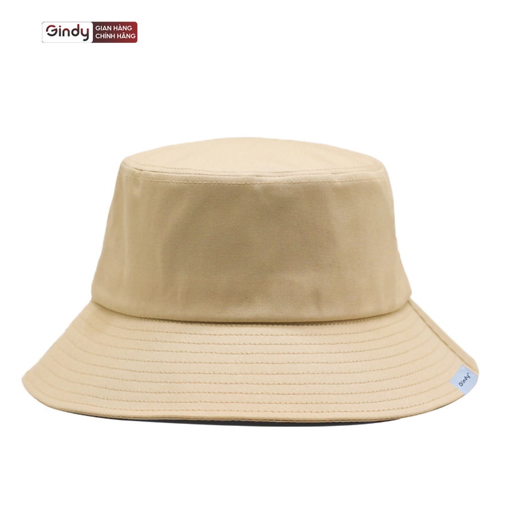 Nón bucket nam nữ GINDY mũ vành cụp trơn thời trang phong cách Ulzzang Unisex M001