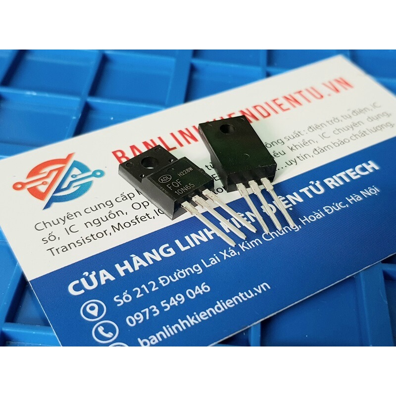 [ Combo 4 chiếc ] FQPF10N65 10A 650V TO-220F FQF10N65 10N65