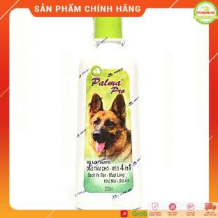 Dầu Tắm Sữa tắm Fay Palma Pro 200ml dùng cho chó mèo 4 trong 1