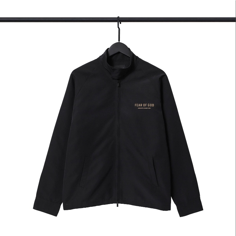 Hàng Spot! Áo Khoác Cổ Đứng In Chữ FOG FEAR OF GOD Season 7 Mainline Cá Tính Cho Nam