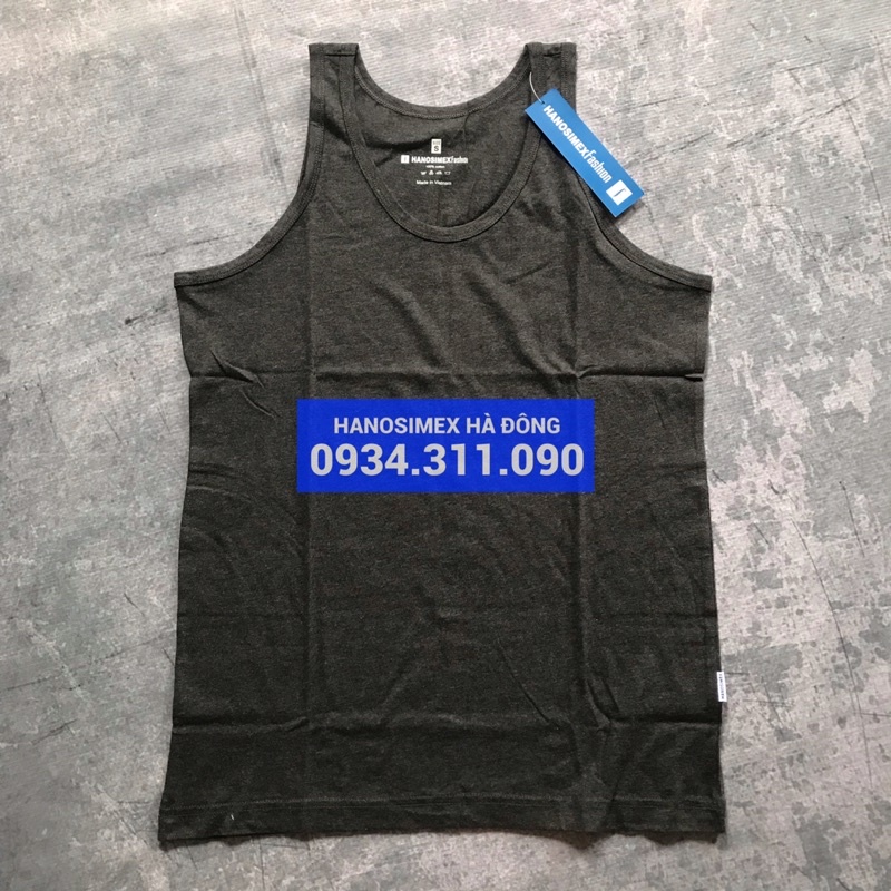 Áo đông xuân 3 lỗ  màu cotton 100% chính hãng Hanosimex