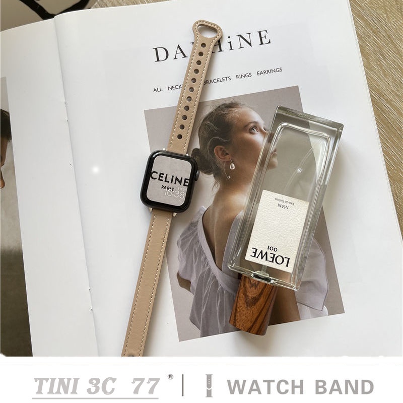 Dây đeo đồng hồ 45mm / 40mm / 42mm / 38mm /41mm / 44mm chất lượng cao thích hợp cho Apple Watch Series