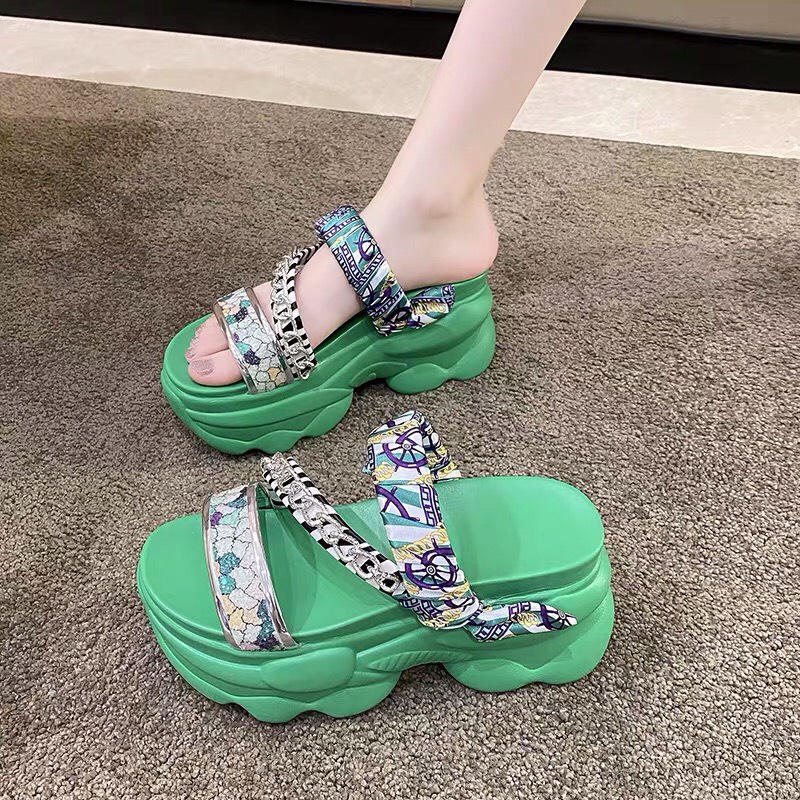 Dép đế xuồng cao 9CM