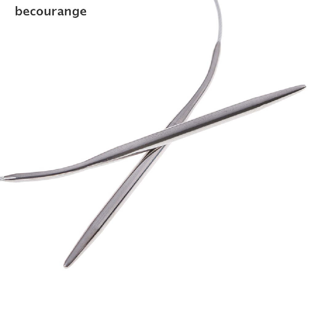 Bộ 11 Kim Đan Len Bằng Thép Không Gỉ Kích Thước 43 / 65 / 80cm