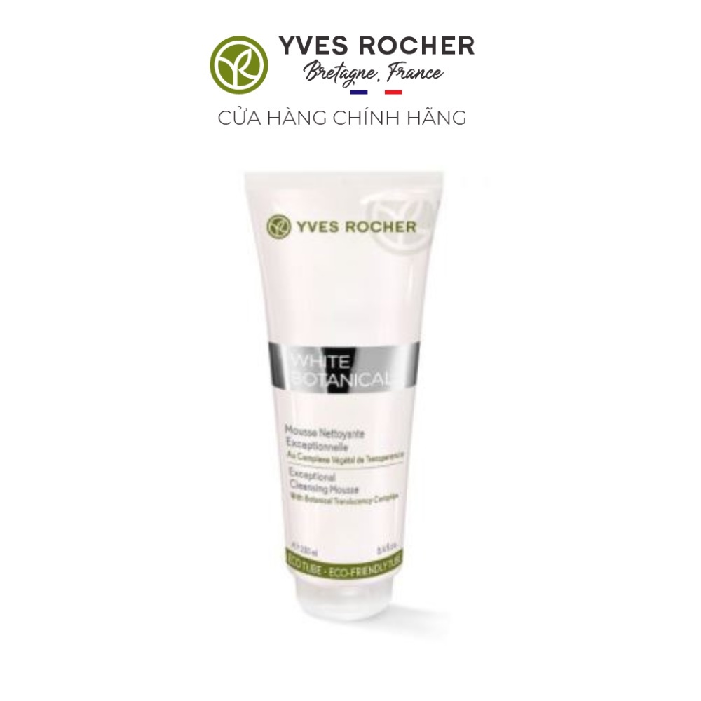 Yves Rocher_Sữa rửa mặt làm sáng da Yves Rocher Dạng Bọt - Bright Botanical Brightening Cleansing Milky Foam 125ml