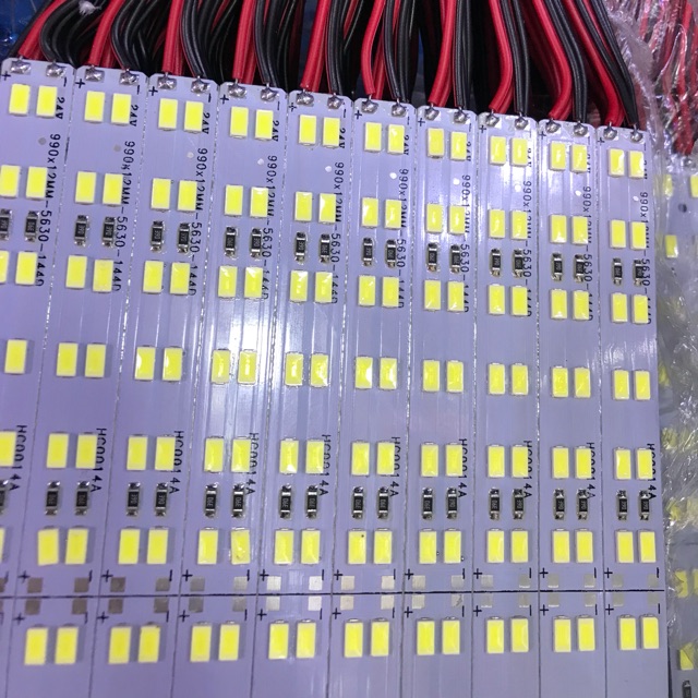 10 thanh led kép 2 hàng điện áp 24v