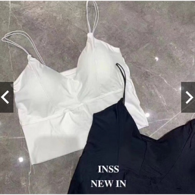 Áo bra, áo lót nữ ❤️FREESHIP❤️ Áo BRA ĐÚC SU DÂY MẢNH CROP TOP mã 115