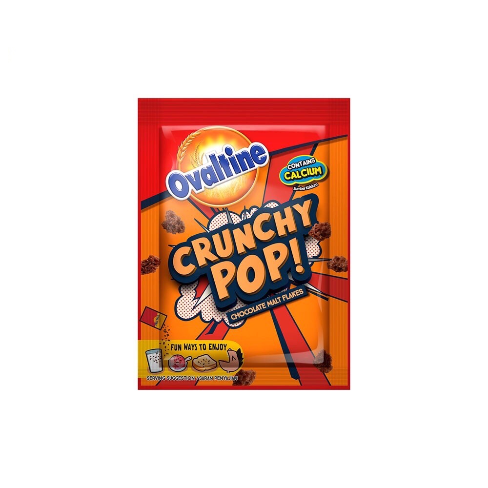 Kẹo Rắc OVALTINE CRUNCHY POP 8g - Hàng chính hãng DKSH Việt Nam.