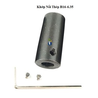 Khớp Nối Thép B16-6.35, đường kính trục 6.35mm