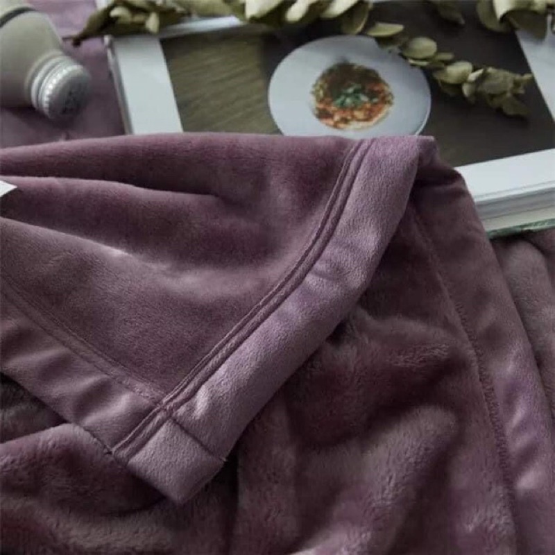 Chăn lông tuyết MUJI xuất nhật siêu ấm loại 1 ( kt2m*2m3)