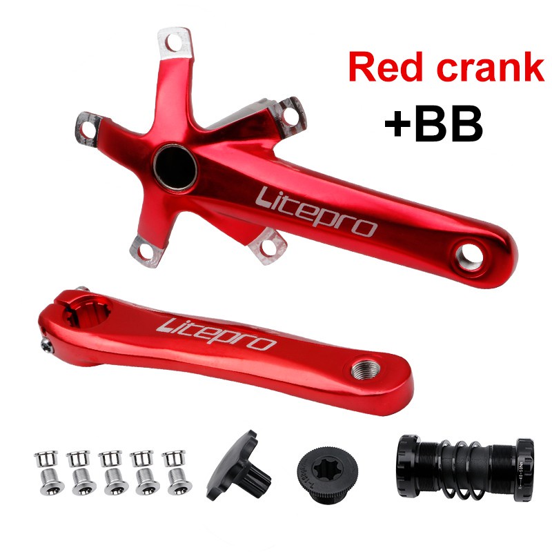 Trục Quay Xe Đạp 130BCD BMX 170MM Bằng Hợp Kim Nhôm Siêu Nhẹ 130BCD Chuyên Dụng Chất Lượng Cao