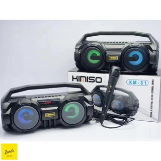 Loa karoke bluetooth Kimiso KM-S1 có kèm mic