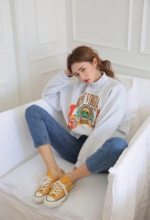 Giày Basic trơn thấp cổ