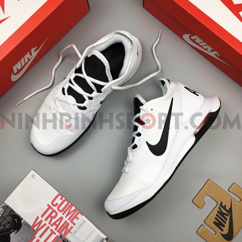 【Giày chạy thể thao】Giày nam thể thao Nike Court Air Max Wildcard AO7351-100