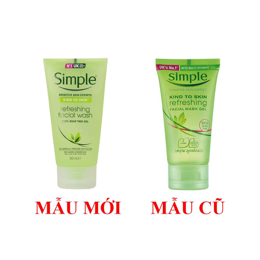 Sữa Rửa Mặt Dạng Gel Kind To Skin Refreshing Facial Wash Gel