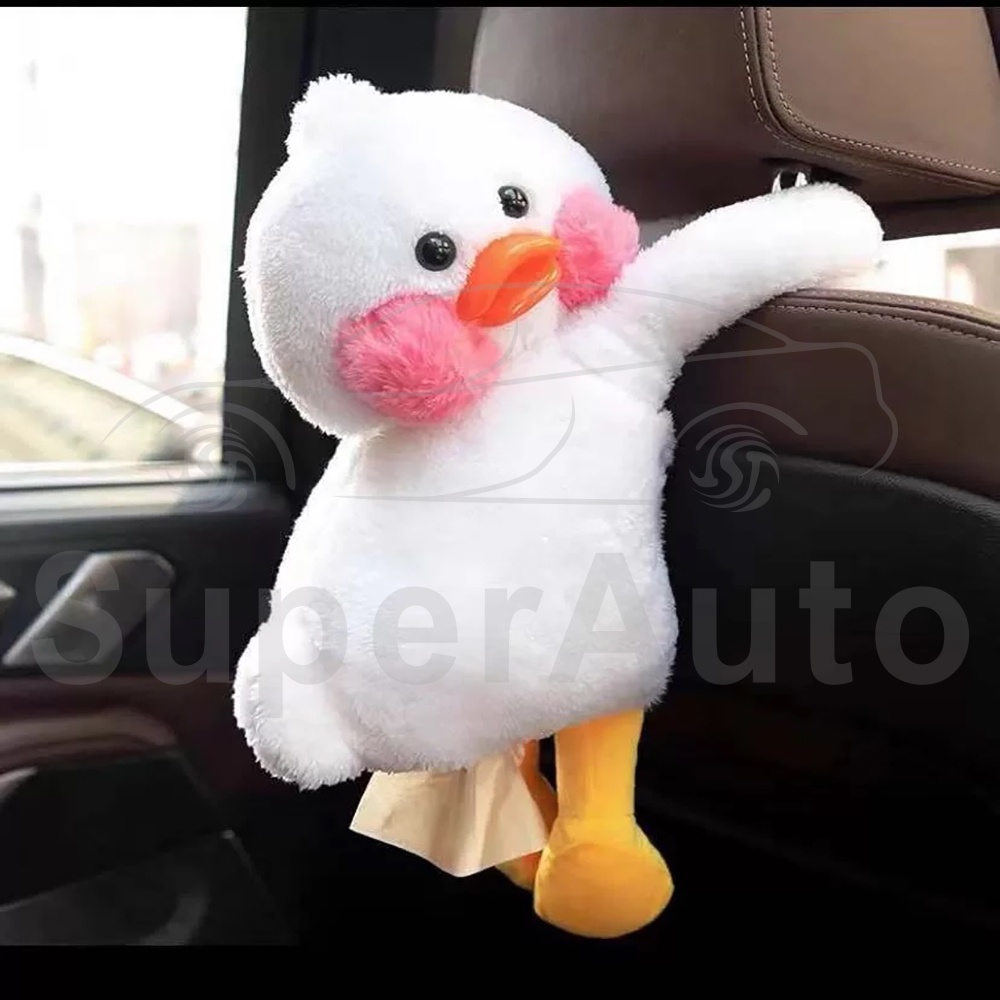 SuperAuto Hộp Đựng Khăn Giấy Rút Họa Tiết Hoạt Hình Dễ Thương Cho Xe Hơi Phụ KiệN Ô Tô