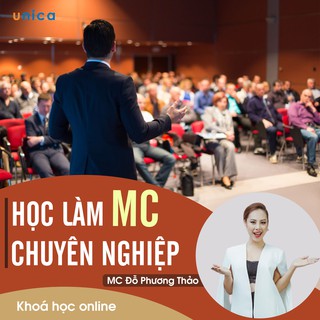 Toàn quốc- [E-voucher]- FULL khóa học PHÁT TRIỂN CÁ NHÂN-  Học làm MC chuyên nghiệp- UNICA.VN
