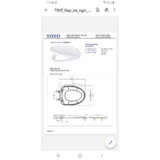 nắp đóng êm ToTo