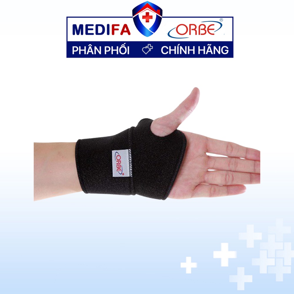 Băng thun cổ tay Orbe hỗ trợ khớp cổ tay trong khi vận động, chơi thể thao - Hàng Việt Nam chất lượng cao