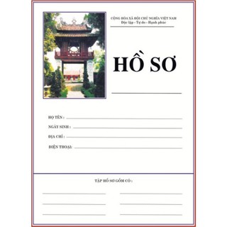 Combo 10 bộ hồ sơ xin việc