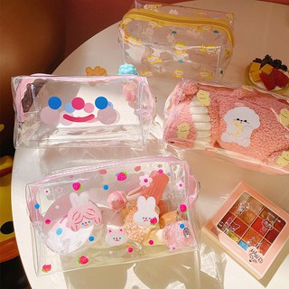 Túi PVC cute đáng yêu đựng đồ make up trang điểm
