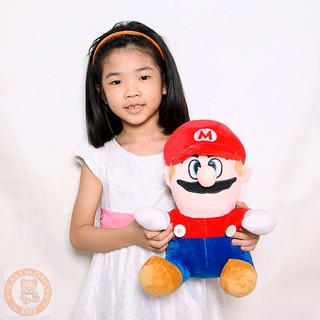 Gấu bông hoạt hình MARIO ngồi cao cấp 50cm
