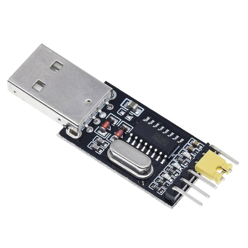 1PCS USB to TTL Converter UART Module CH340G CH340 3.3V 5V Switch CH340 Module USB to TTL CH340G Upgrade Download A Small Wire Brush Plate STC Microcontroller Board USB to Serial