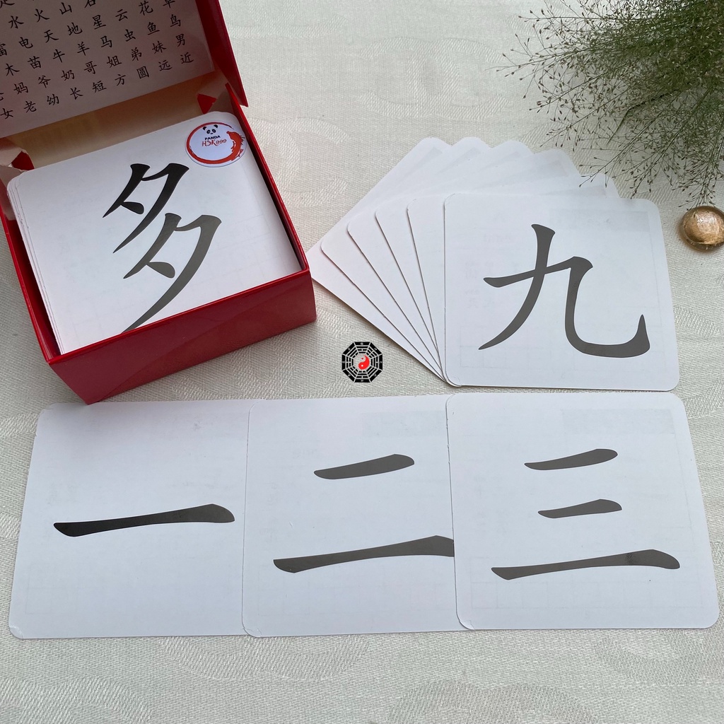 Flashcard Bộ Thẻ Học Tiếng Trung Kết Hợp English Hiệu Quả