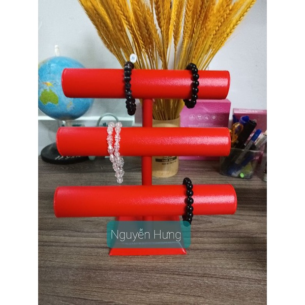 Trụ trưng vòng 3 tầng bằng da