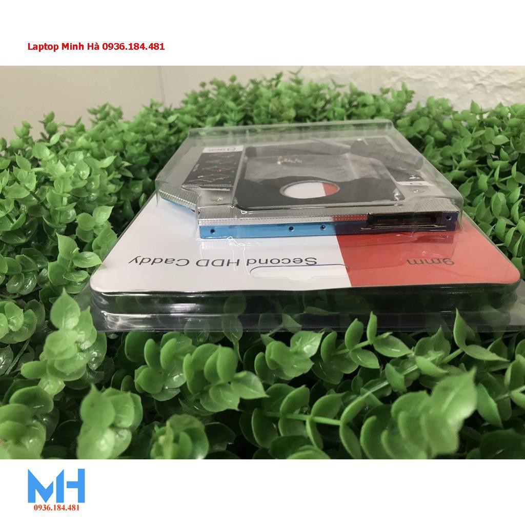 💥 Khay Ổ Cứng Caddy Bay HDD SSD SATA 3 9.5mm / 12.7mm ( Mỏng ) Lắp Ổ Cứng Thứ 2 cho Laptop - chất liệu Nhôm