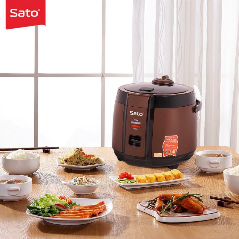 Nồi Cơm Điện Sato 18F042