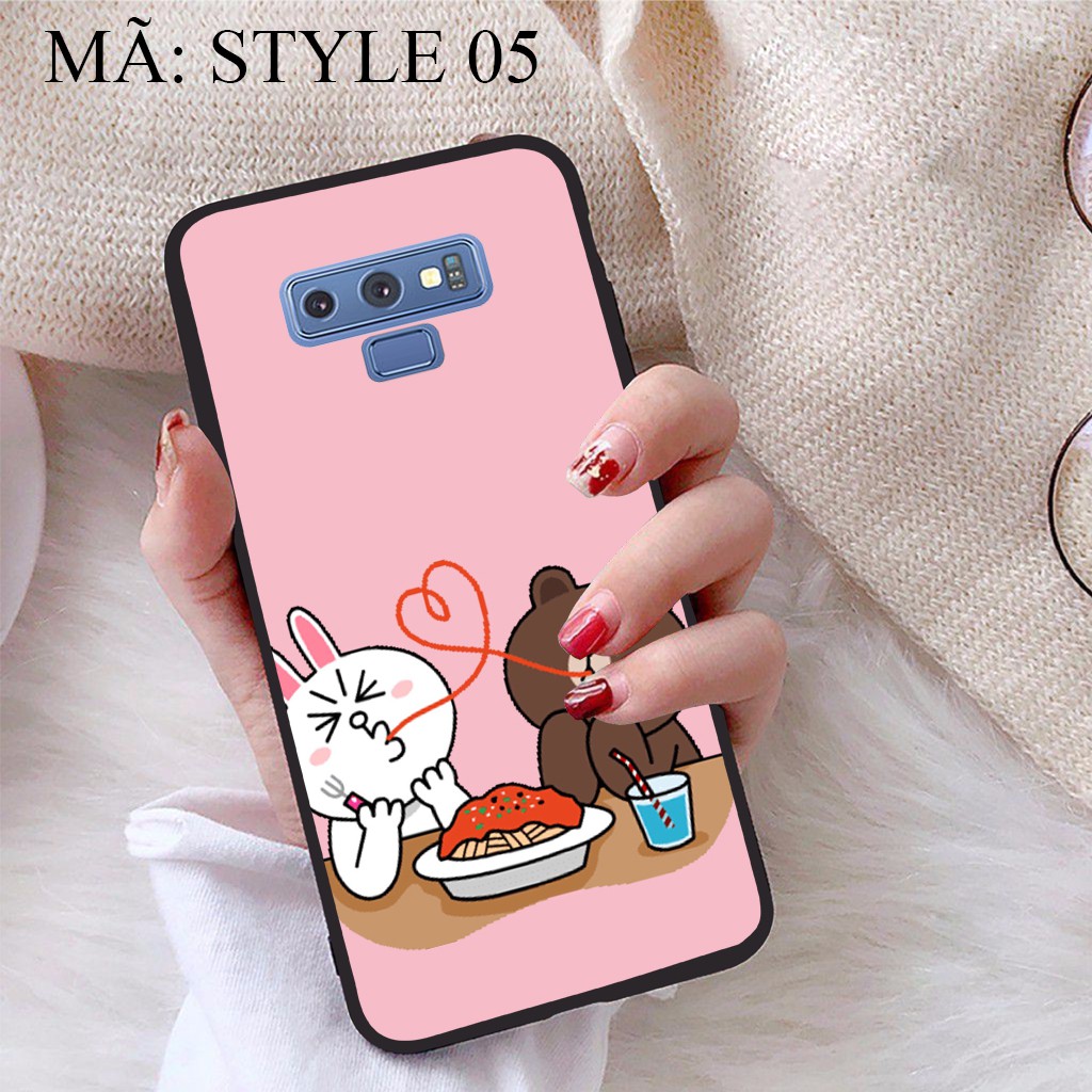 Ốp lưng Samsung Note 9 viền dẻo TPU BST Phong cách