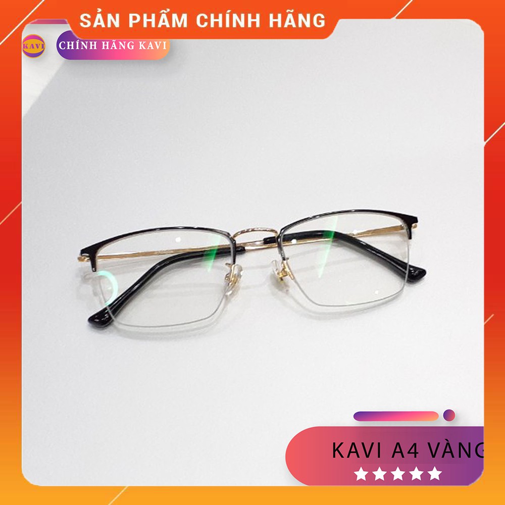 Kính chống ánh sáng xanh gọng Titan Kavi A4