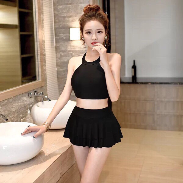 Bikini 2 Mảnh, Áo Tắm, Đồ Bơi Dạng Váy Thời Trang Đi Biển BK11 | BigBuy360 - bigbuy360.vn