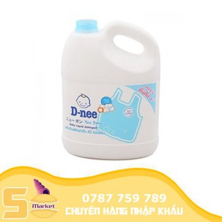 Nước giặt xả Dnee cho bé 3000ml Thái Lan màu XANH DƯƠNG