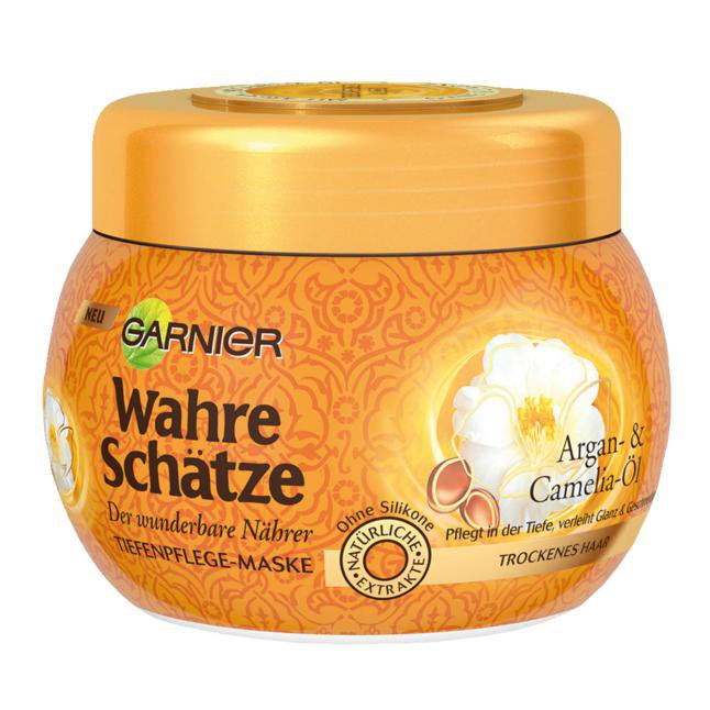 Dầu gội Garnier CAMELIA hương Hoa Trà cực thơm. Bộ chăm sóc Tóc Garnier Wahre Schatze