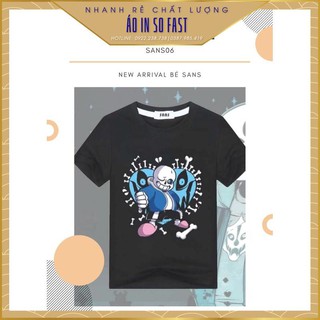[Don kho]Áo Phông in hình Undertale/bé Sans | Giá siêu ưu đãi