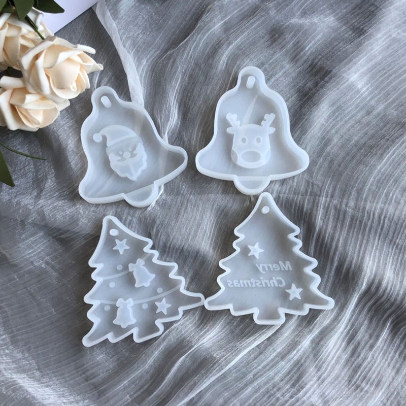 Khuôn Silicone Làm Phụ Kiện Trang Trí Giáng Sinh Độc Đáo